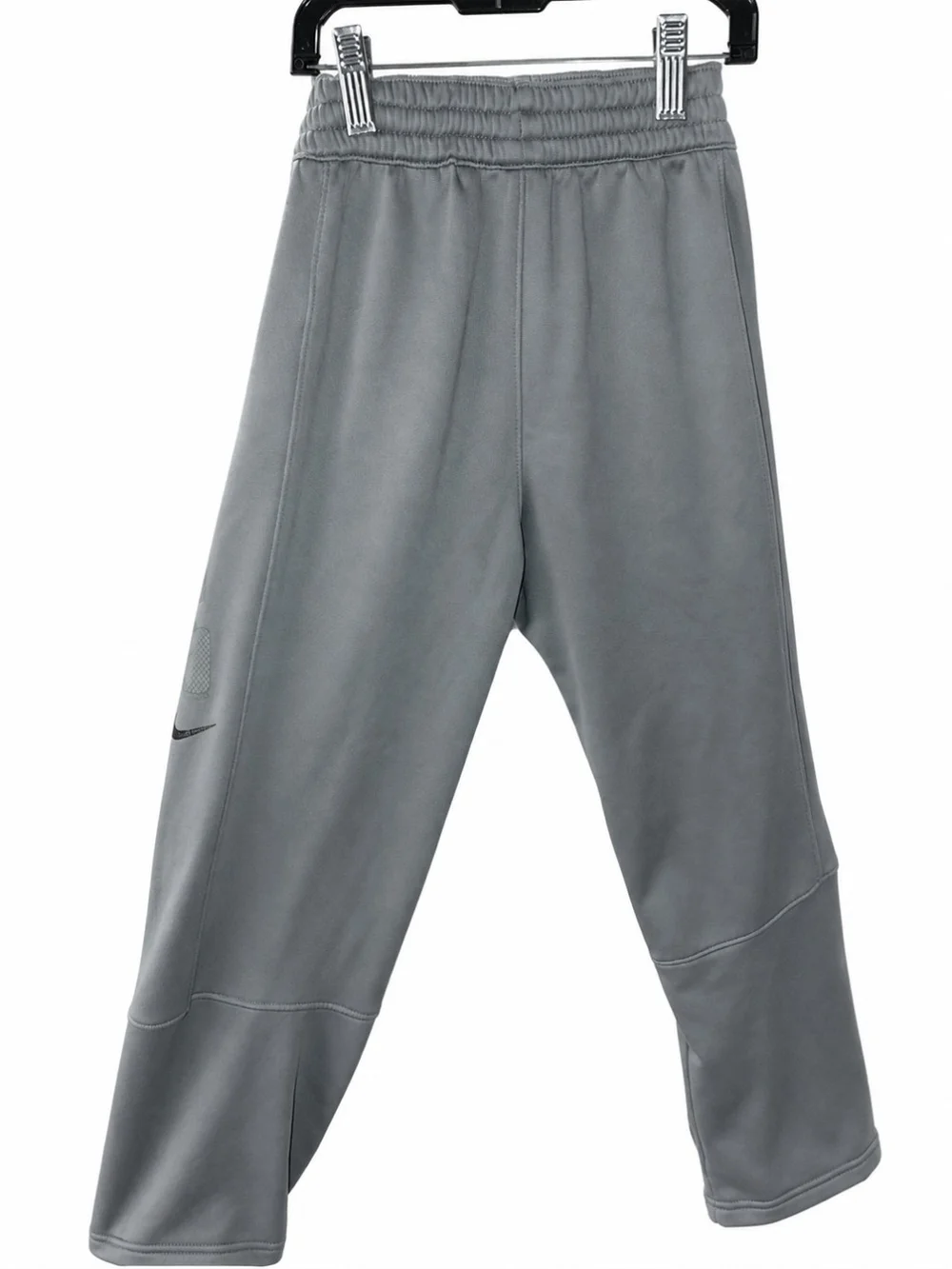 Nike Kids Gray Pants with Blue Marvel Captain America Shield Tee